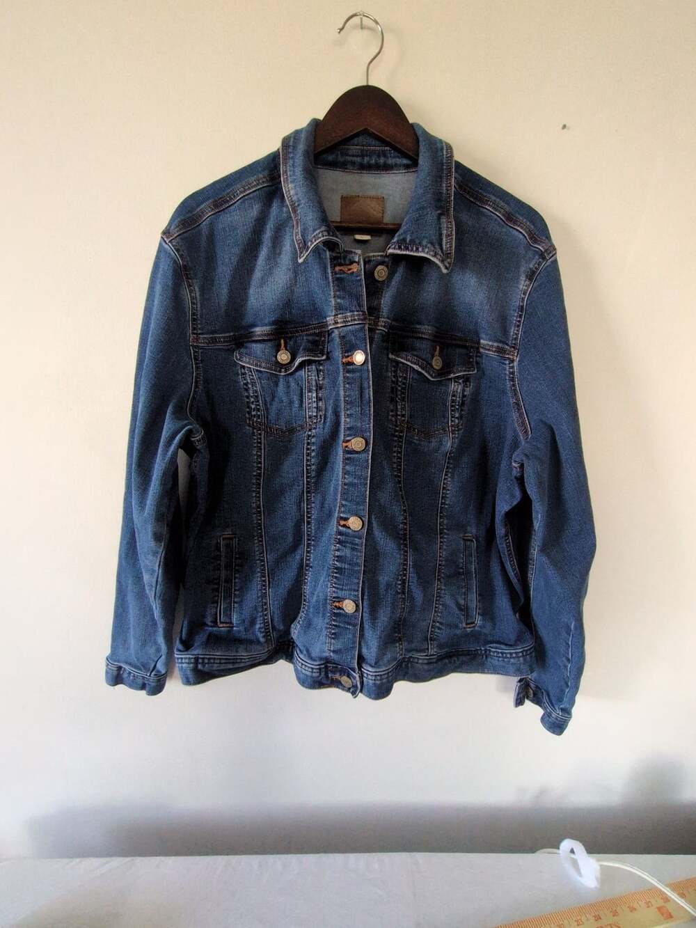 maurices Denim Jacket Size 2x Blue Classic Jean